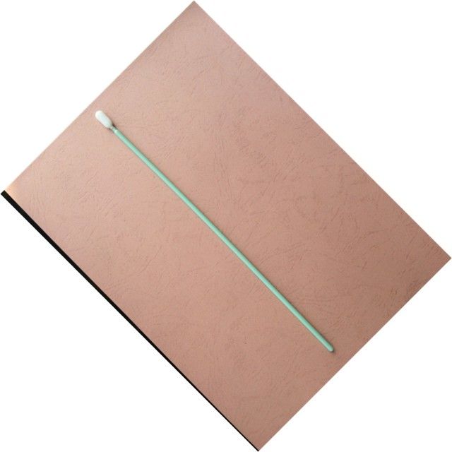 Lint Free Polyester PCB Cleaning Swab with Long PP Stick and ESD Safe Handle for Printer Head Maintenance