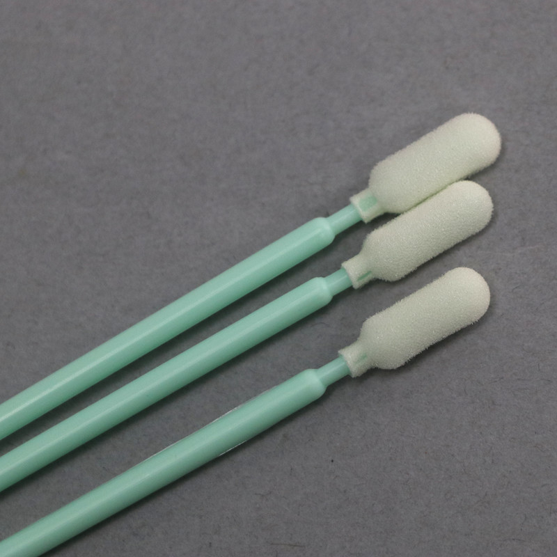 Disposable 165mm Cleaning Lint Free Foam Swabs Dust Free