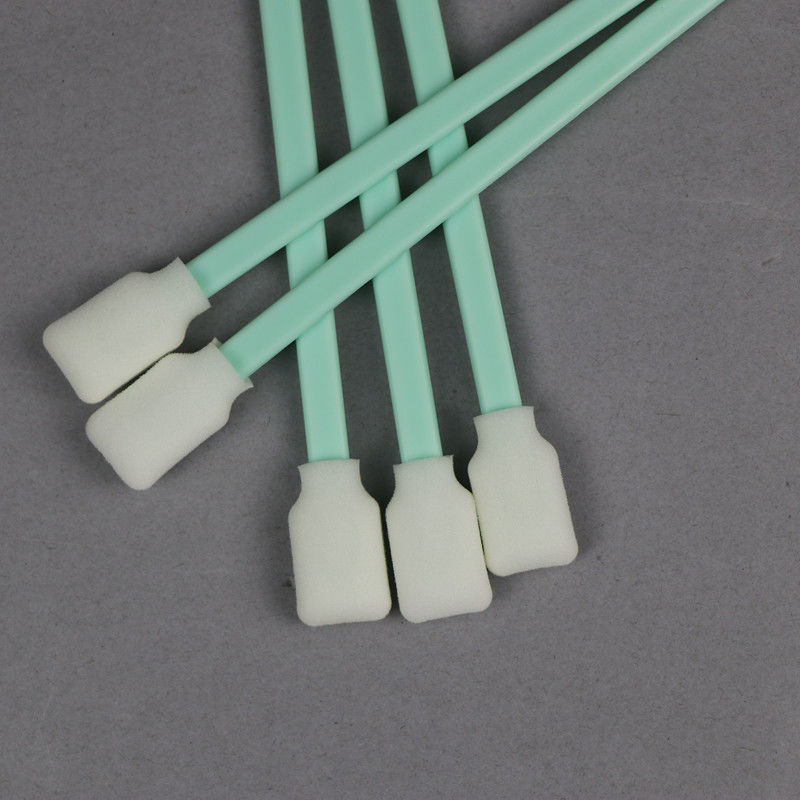 Printer Head Rectangle High Density Sponge Head PP Handle Foam Tip Cleaning Swab