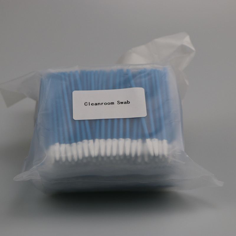 Disposable Dacron Swab Double Layers Polyester Head Cleaning Swab