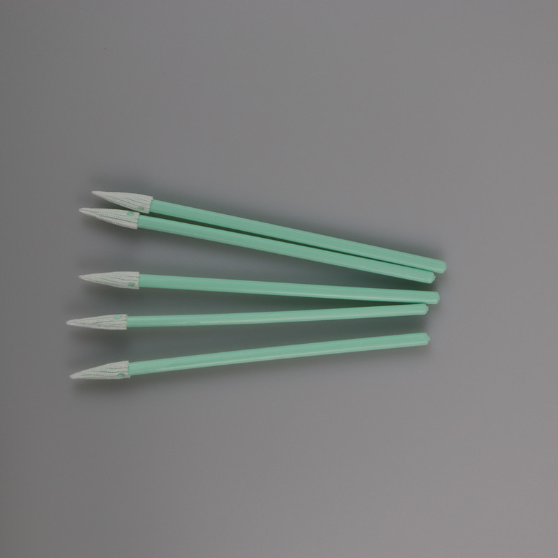 Polyester Tip Pointed Dacron Head Cleanroom Swabs