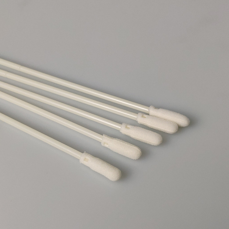 Oral Nasal Swab Specimen Collection Swab Disposable Medical Foam Swabs