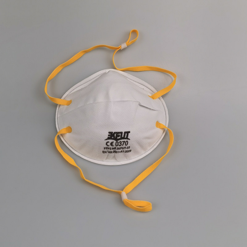 3D Prevent Flu White Civil Disposable Mask Face 4 Layers