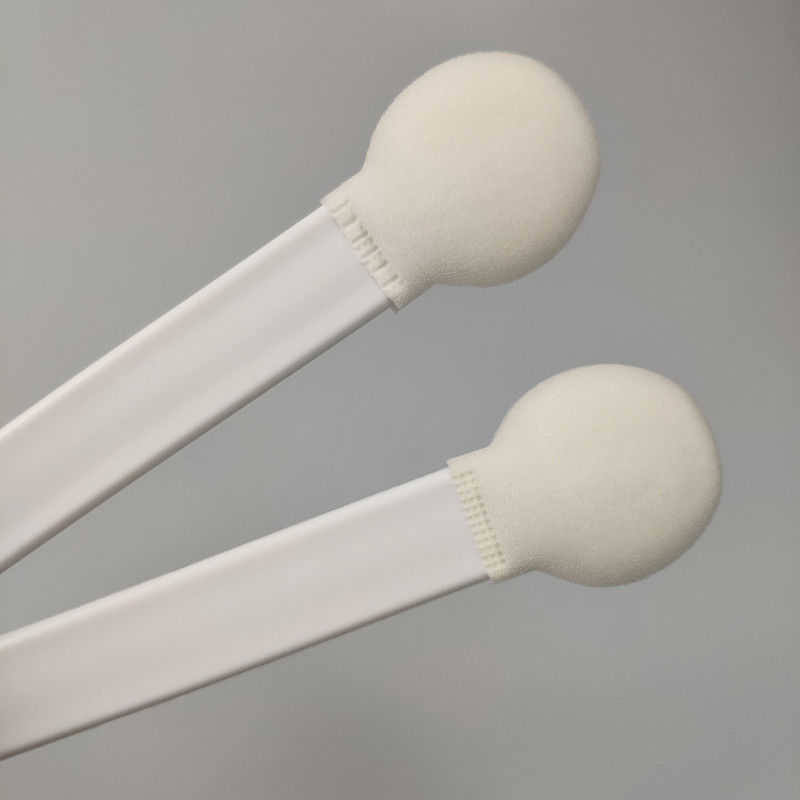 Macro-Head Medical Surface Prep Applicator: 16mm Extra-Wide White Sponge for Rapid Fluid Management & Dressing