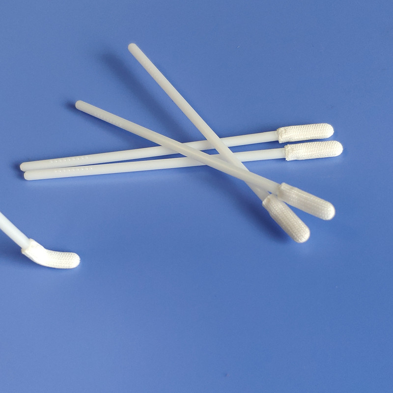 70mm Round Small Head Disposable Knitted Dacron Swabs