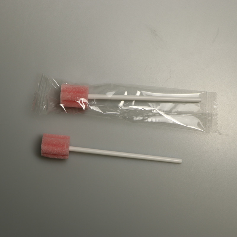 No DOP Disposable Sterile Foam Tipped Oral Cleaning Swabs