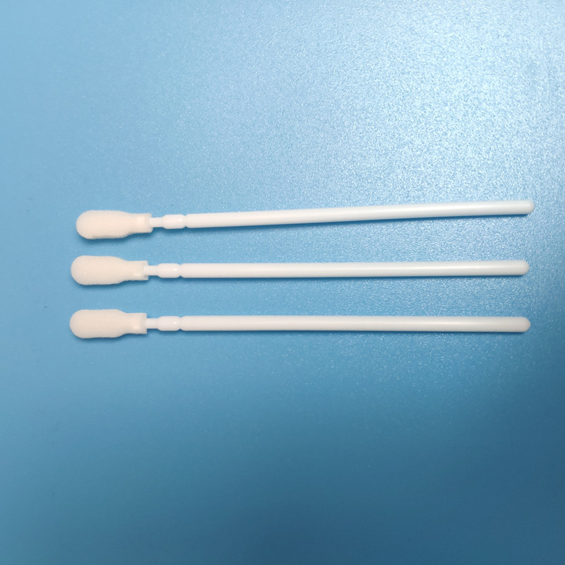 Foam Tip Oral Mouth Collection Self Collected Nasal Swab , Sampling Flocked Swab