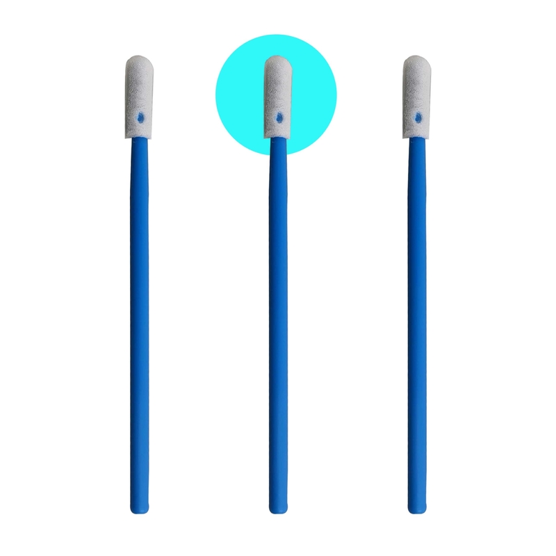 3.2mm Mini Round Head Foam Tip Electronics Cleaning Swab With  PP Stick