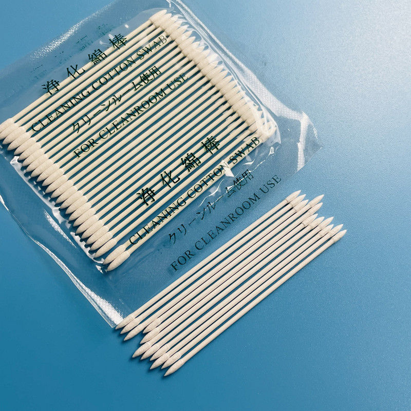 Lint Free Pointed Head Cotton Bud Swab for Electronic Cleaning - 25PCS/Bag Cleanroom Cotton Swab