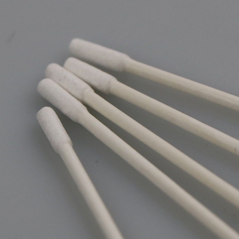 2mm Micro Cylinder Electronics Cleaning Cotton Swab With Double Heads