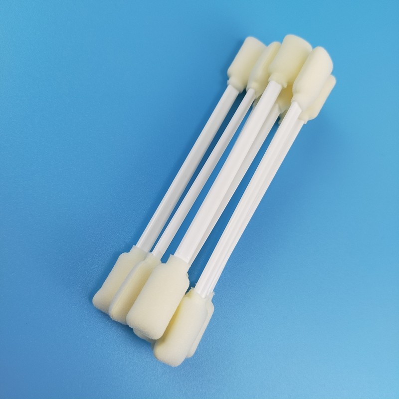 500-Piece Foam Cleaning Swabs Kit - 5.1" Lint-Free Square Tip Swabs For Electronics, Printer, Camera Lens & Detailing