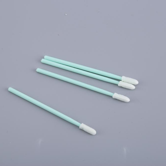 Household Cleanroom Foam Swabs , Anti Static Swabs 70 Mm Total Length