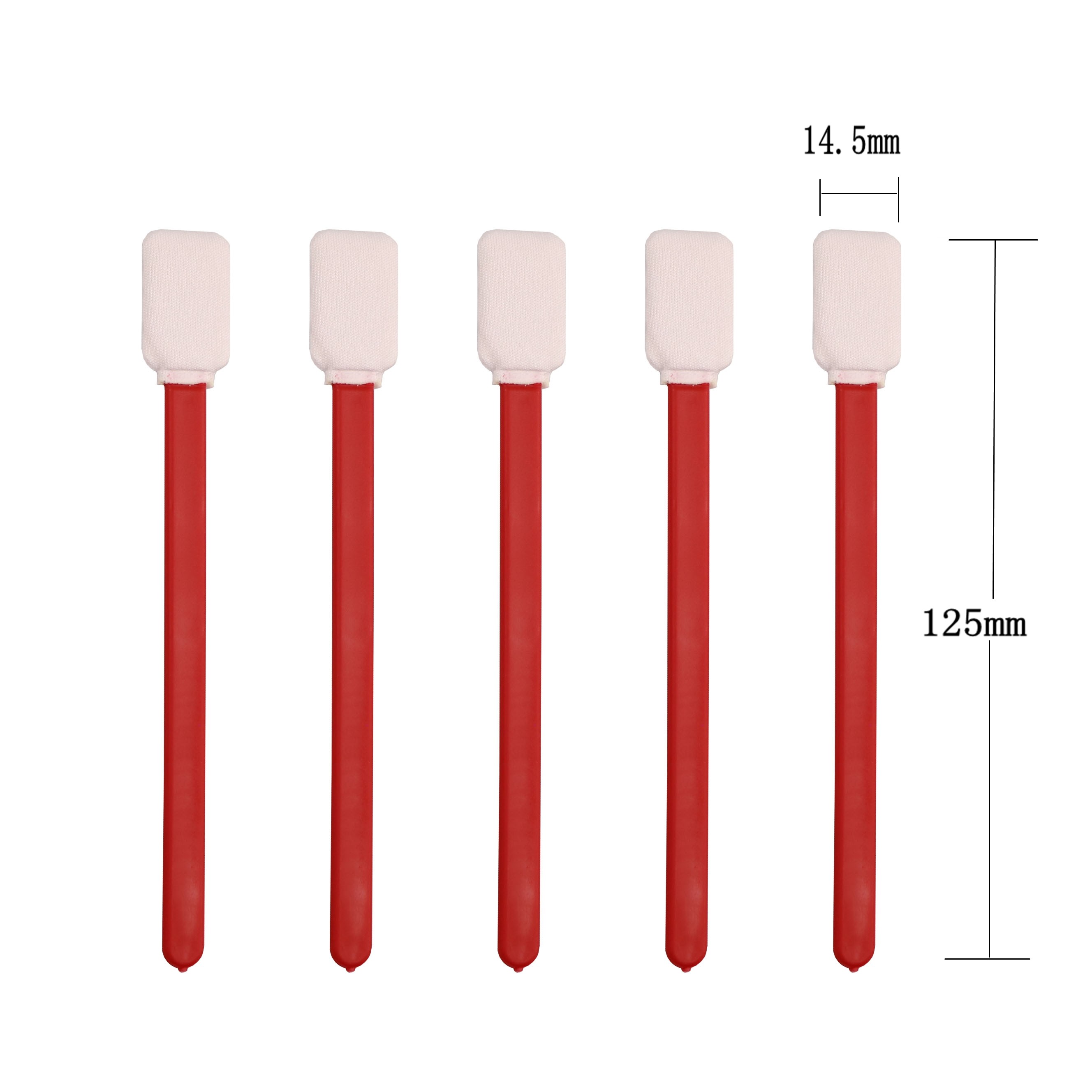 100 Pack Mini Pointy Double-Ended Gun Tip Cleaning Cotton Swabs For Printers (15-003)